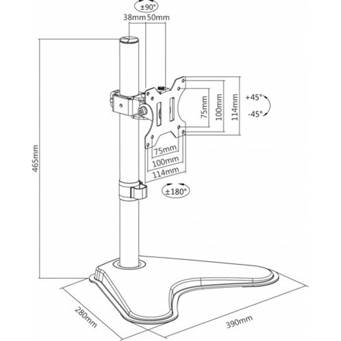 Βάση Monitor Reflecta FLEXO 32-1010