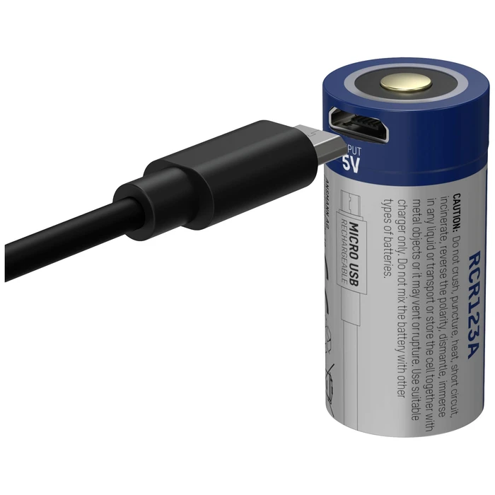 Επαναφορτιζόμενες Μπαταρίες Ansmann 16340 Li-Ion Akku 850mAh 3,6V Micro USB Input 1300-0015
