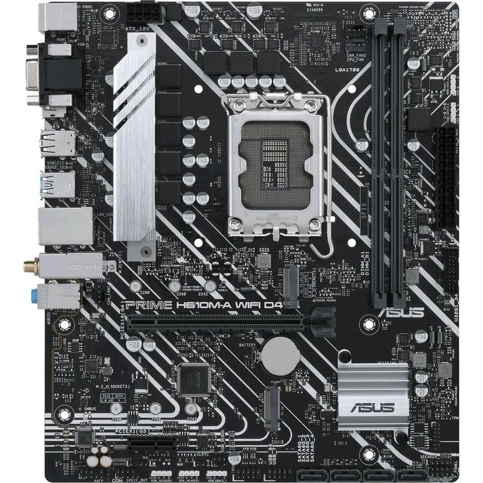 Motherboard Asus PRIME H610M-A WIFI D4 (Intel,1700,DDR4,mATX)