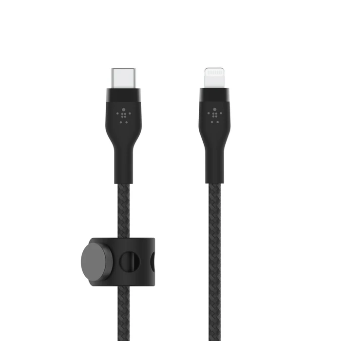 Καλώδιο USB Belkin Flex Lightning/USB-C 15W 1m black CAA011bt1MBK
