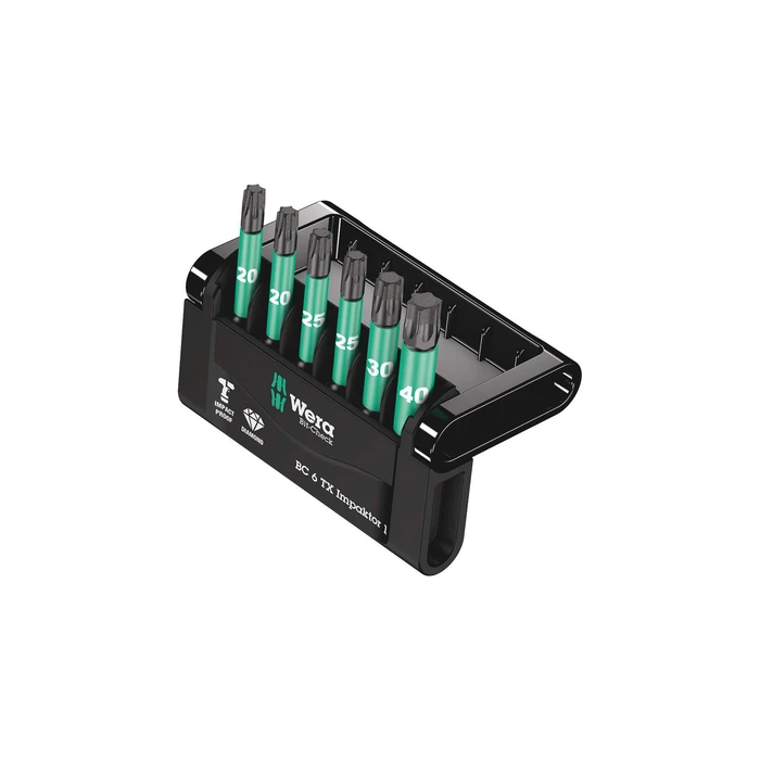 Σετ Μύτες Wera Bit-Check 6 TX Impaktor 1