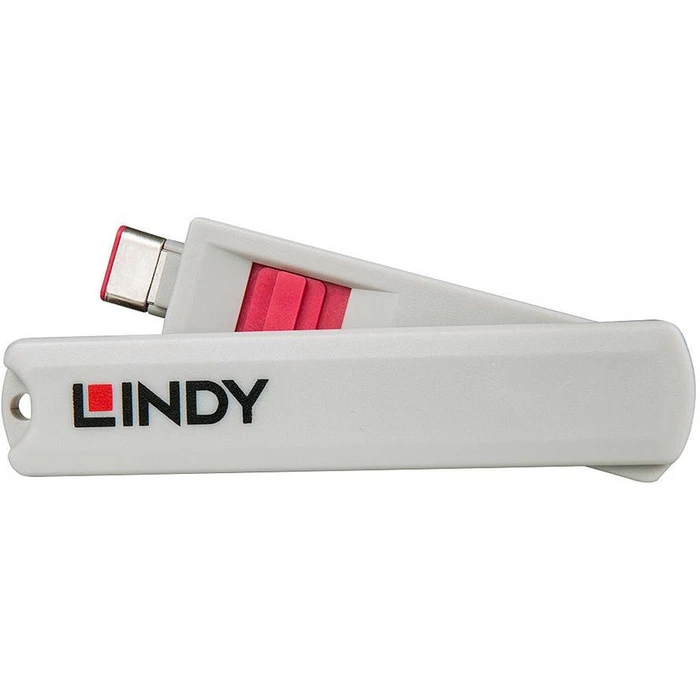 Kλειδαριά Lindy USB Typ C Port lock red