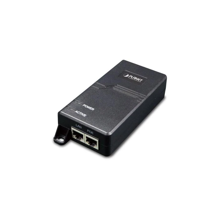 PoE Adapter Planet Single-Port 10/100/1000Mbps IEEE 802.3at PoE+