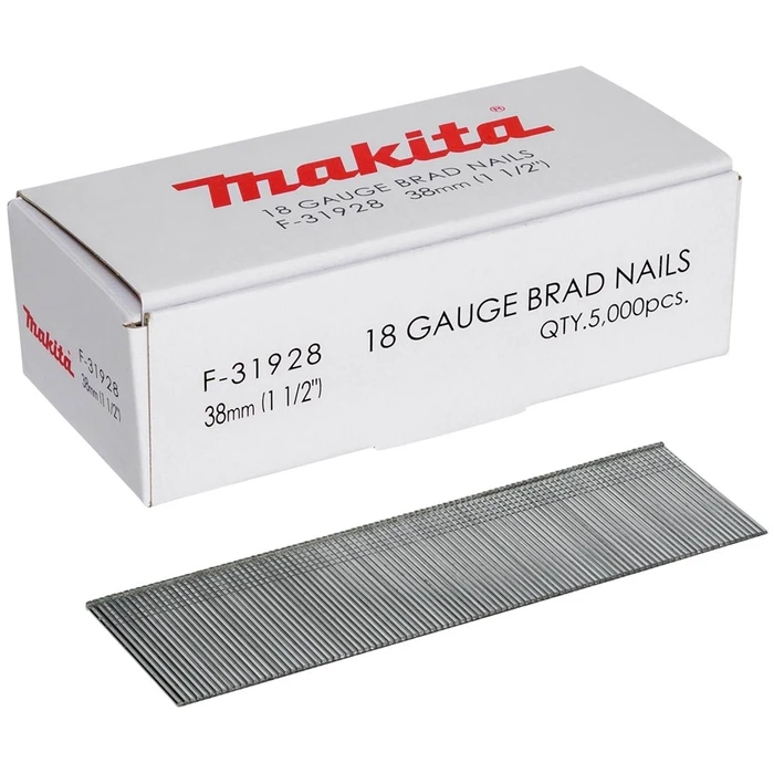 Καρφιά Makita Gauge Brad Nails 1,2x38mm F-31928 5000 pcs.