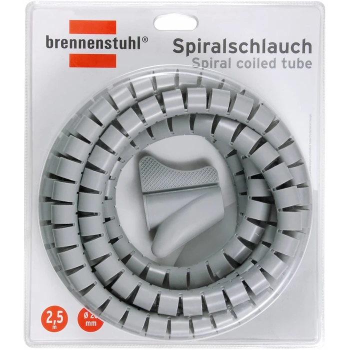 Σετ Τακτοποίησης Καλωδίων Brennenstuhl Spiral Hose grey