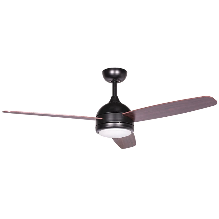 Ανεμιστήρας Οροφής IQ Cf-4812 Matt Black 48" Με Led Φως Και Τηλεχειριστήριο 85w