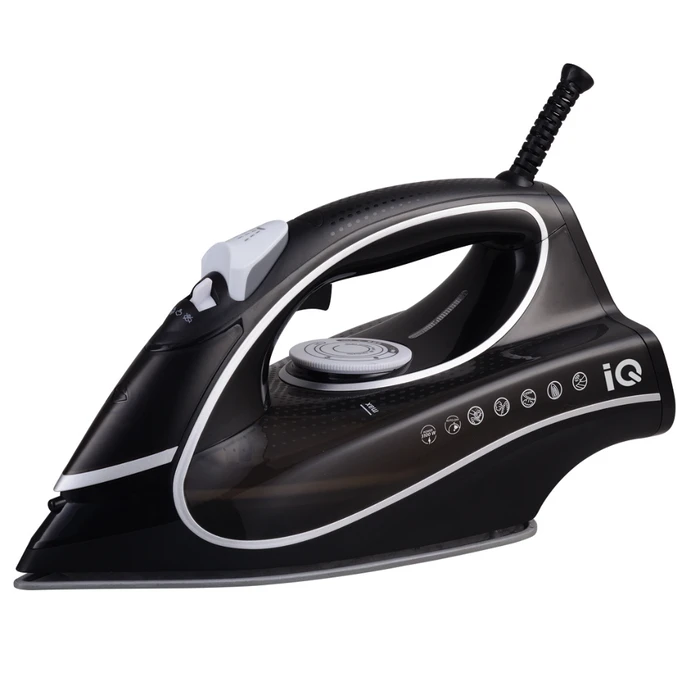 Ηλεκτρικό Σίδερο IQ Ei-863 Black 3100w Κεραμική Πλάκα