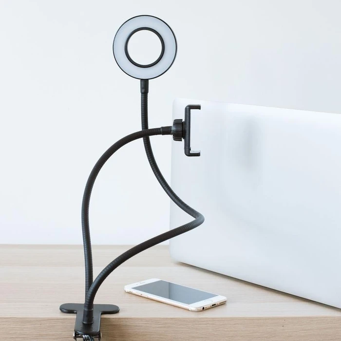 Λάμπα ThumbsUp!Vlogging LightSelfie ring light with smartphone holder (65cm)-Διάμετρος Δακτυλίου 50cm