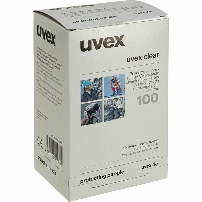 Μαντηλάκια για Γυαλιά Εργασίας Uvex towelettes 100 pcs.