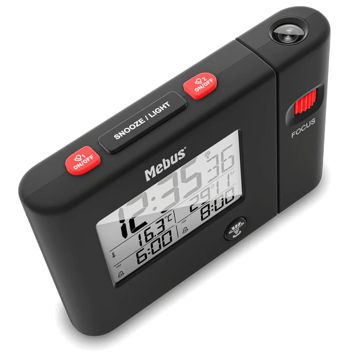 Ρολόι Ξυπνητήρι Mebus 25795 Radio controlled with Projection