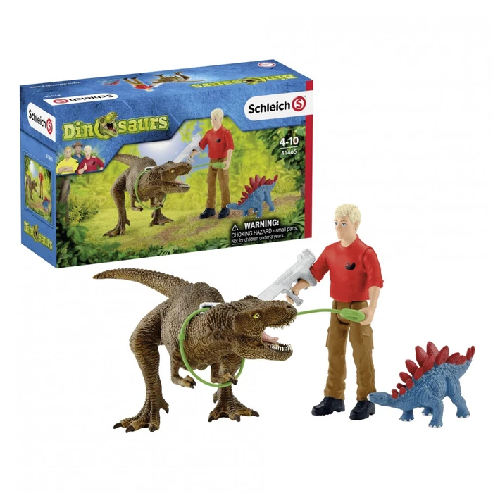 Μινιατούρα Schleich Dinosaurs 41465 Tyrannosaurus Rex Attack