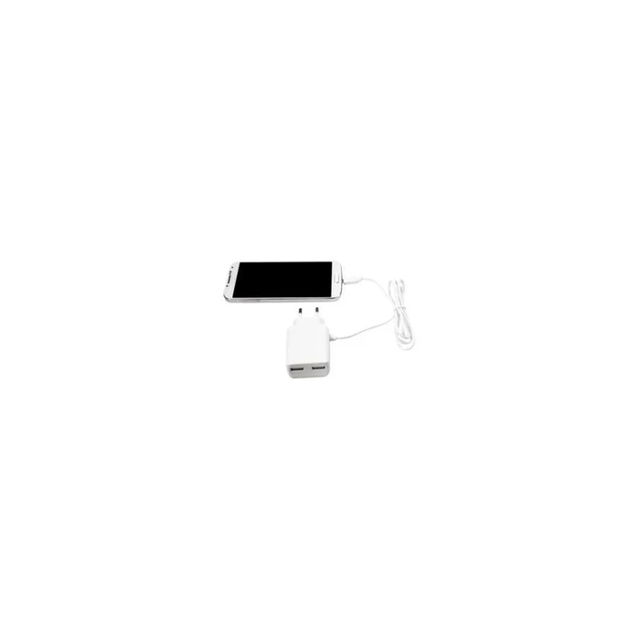 Φορτιστής Πρίζας LogiLink USB +Micro-USB-Cable 2 x USB Port