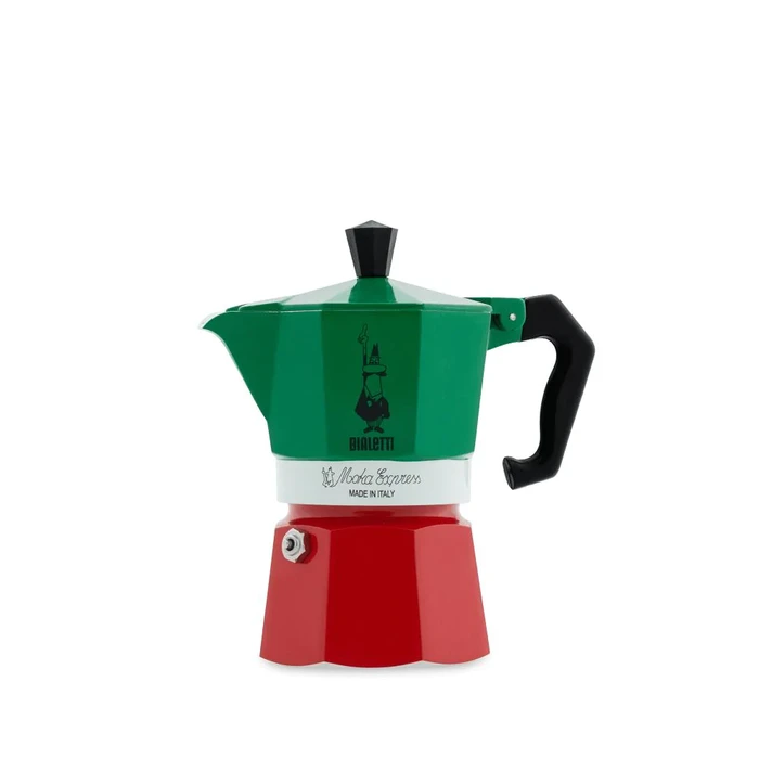 Μπρίκι Espresso Bialetti La Mokina Italia Tricolore