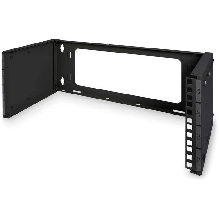 Αξεσουάρ Για Καμπίνα Δικτύου Digitus wall mount patch holder 19" 4HE Black