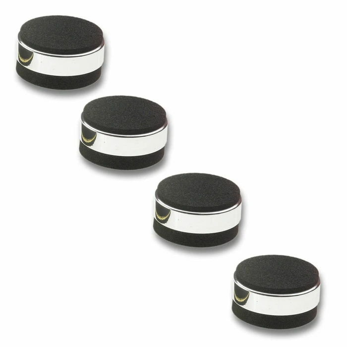 Αντικραδασμικά Ηχείων Inakustik Star Mini Absorber Chrome Set 4