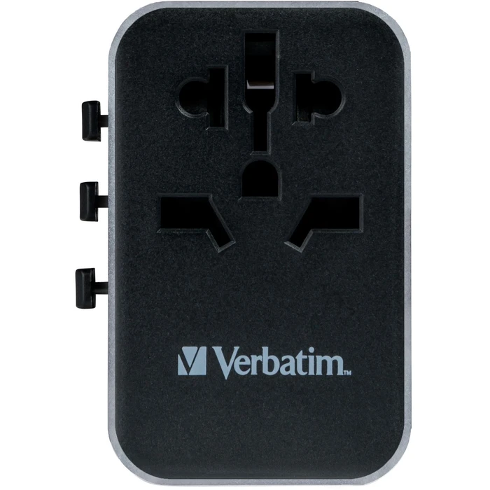 Φορτιστής Πρίζας Verbatim Universal UTA-04 3xUSB-A,2xUSB-C