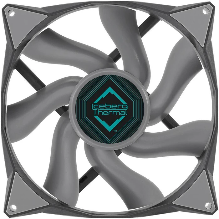Case Fan 8cm Iceberg THERMAL IceGALE Xtra - Gray
