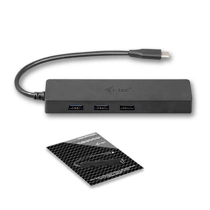 USB Hub i-tec USB-C SLIM + GLAN