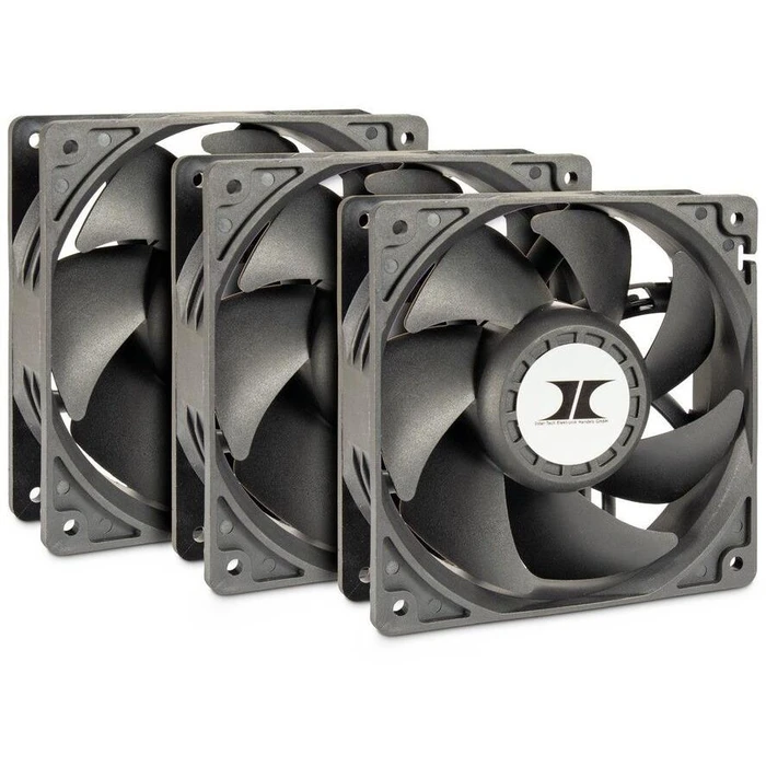 Case Fan Set Για Καμπίνα Δικτύου Inter-Tech 120*120*38 IPC 3xFan 120mm