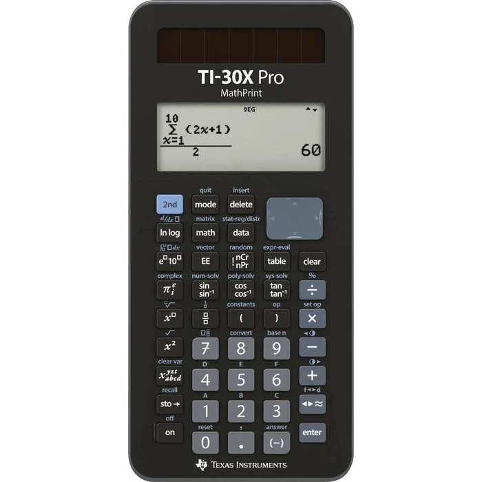 Αριθμομηχανή Texas Instruments TI 30X Pro MathPrint