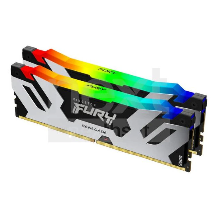 Μνήμη RAM Σταθερού DDR5 32GB Kingston FURY Renegade RGB - 2 x 16GB - 288-PIN - 6400 MHz