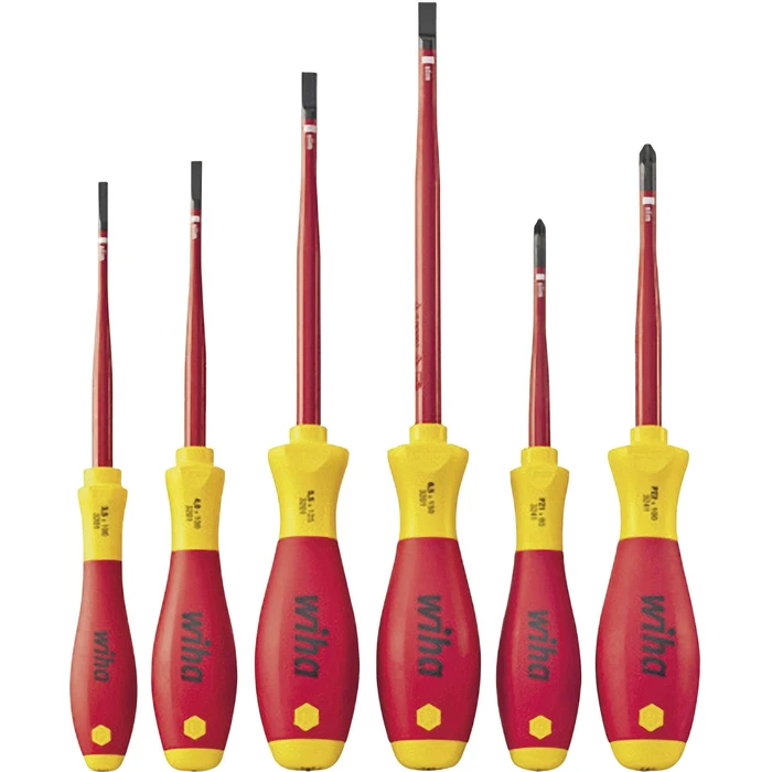 Σετ Κατσαβίδια Wiha 3201ZK6 SoftFinish electric slimFix