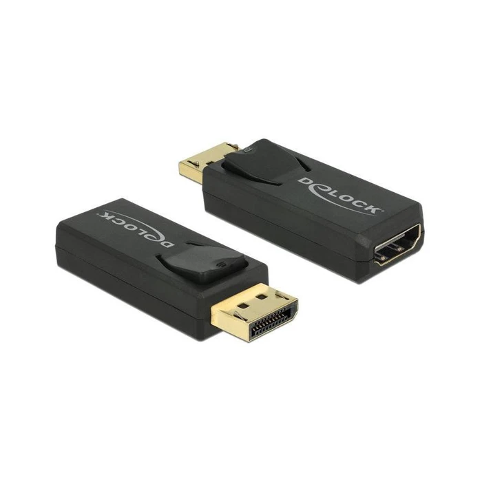 Αντάπτορας DisplayPort Deloc -> HDMI M/F 4K Passiv black