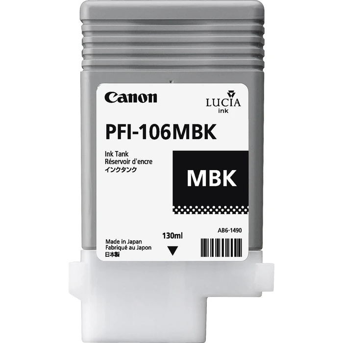 Μελάνι Canon PFI-106 MBK ink matt black