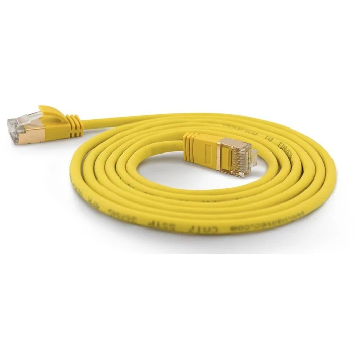 Καλώδιο Δικτύου Wantec SSTP CAT7 Ste. CAT6a d=4mm 1,50m yellow