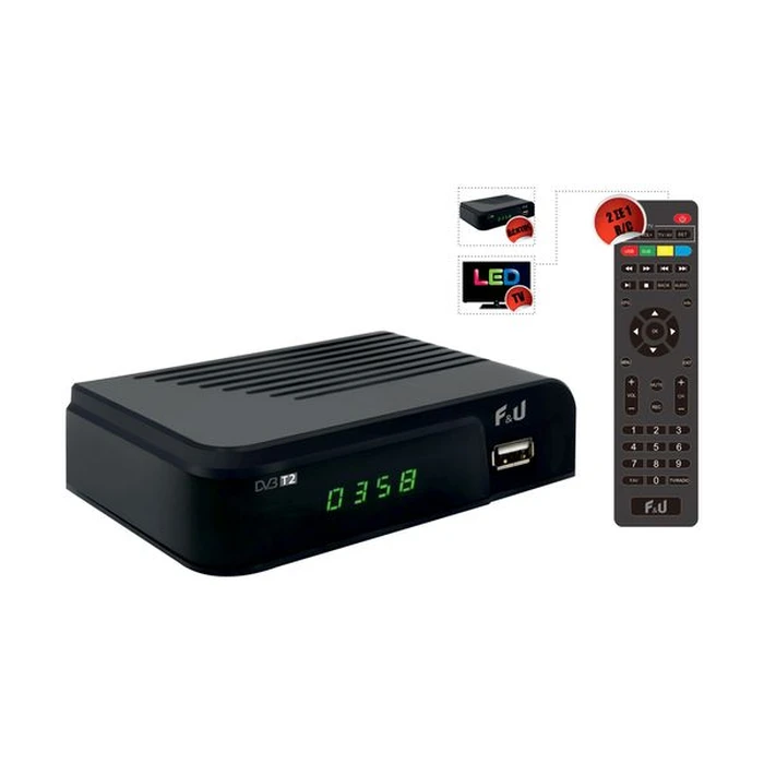 Ψηφιακός Δέκτης F&U MPF3473HU DVB-T2