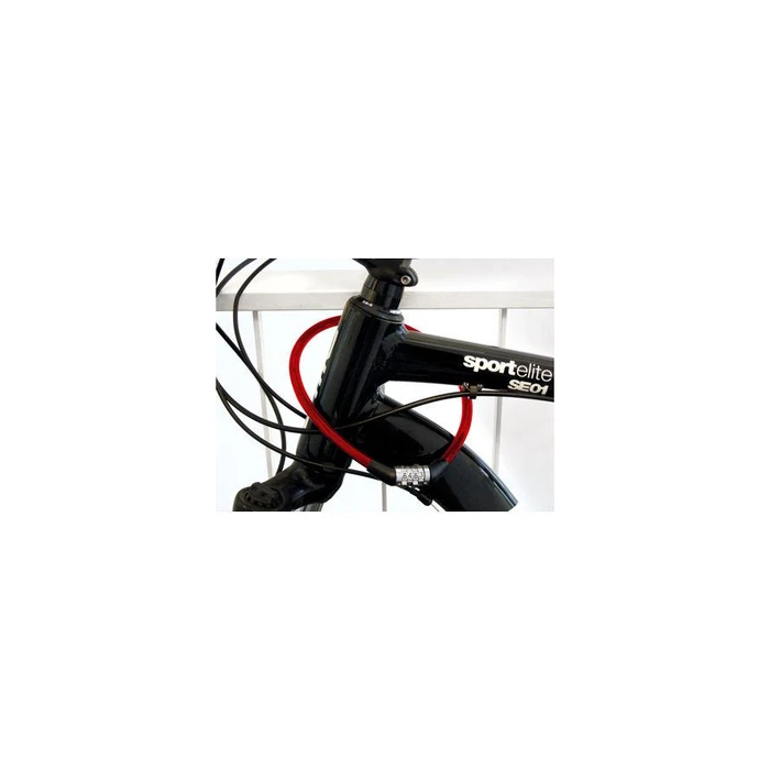 Κλειδαριά Ποδηλάτου Rieffel cable lock combination lock red