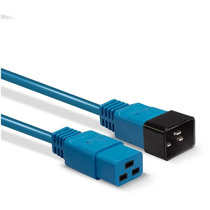 Καλώδιο Τροφοδοσίας Lindy IEC-extension C19 to C20 Blue 3m extern bulk