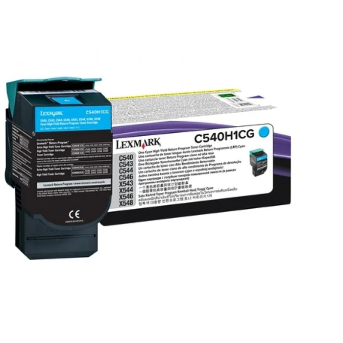 Toner Lexmark Cyan (C540H1CG)