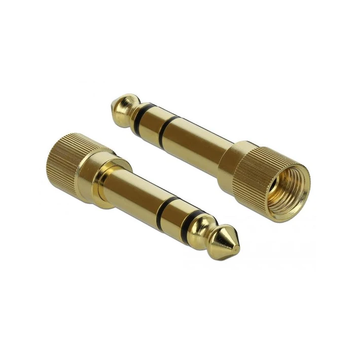 Αντάπτορας Delock 6.5mm jack plug> 3.5mm jack plug 3pin 2 pieces male / female