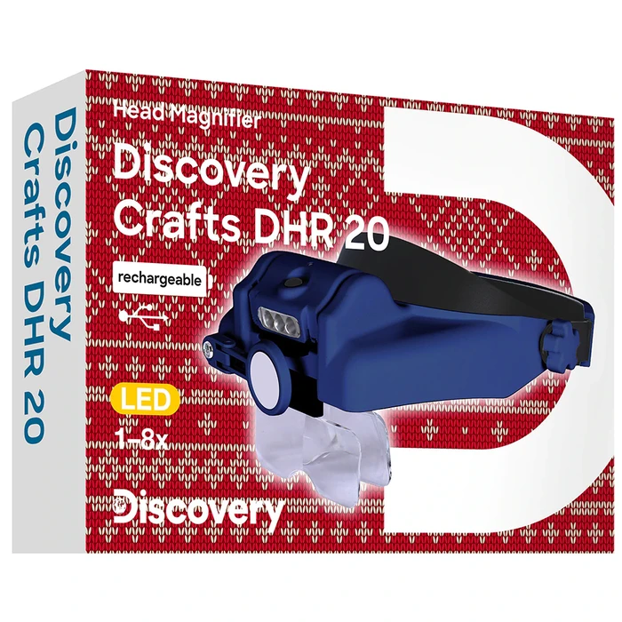 Γυαλιά με Μεγεθυντικό Φακό Discovery Crafts DHR 20 rechargeable