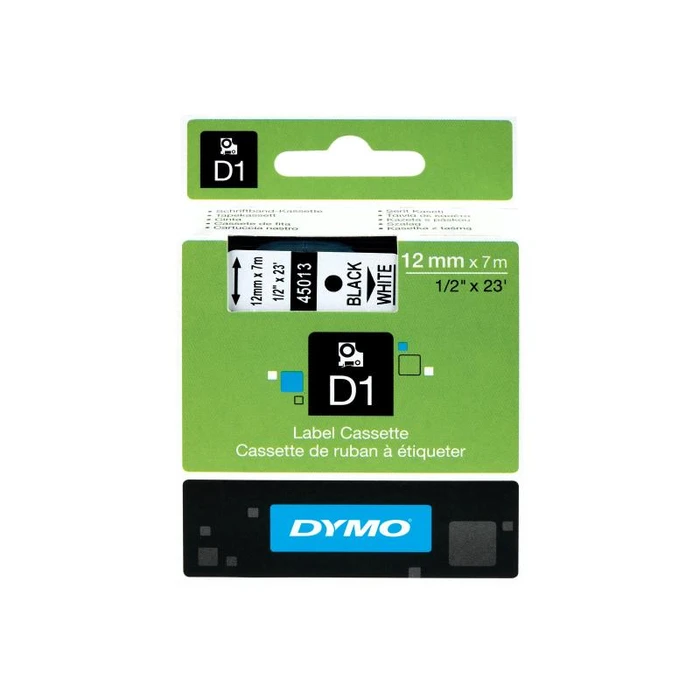 Ταινία Ετικετογράφου Dymo 45021 White Black (S0720610)