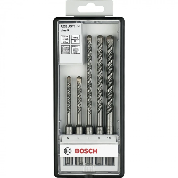Τρυπάνια Bosch 5pcs. plus-5 Robust Line Set