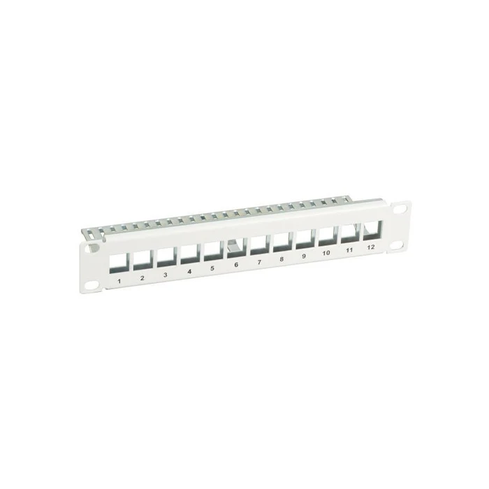 Patch Panel Για Καμπίνα Δικτύου EFB 10" 1U for 12 x Keystone, black