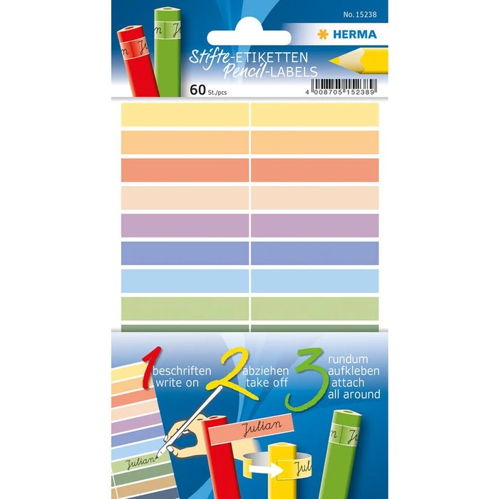 Ετικέτες Herma colored stick labels 60pcs.