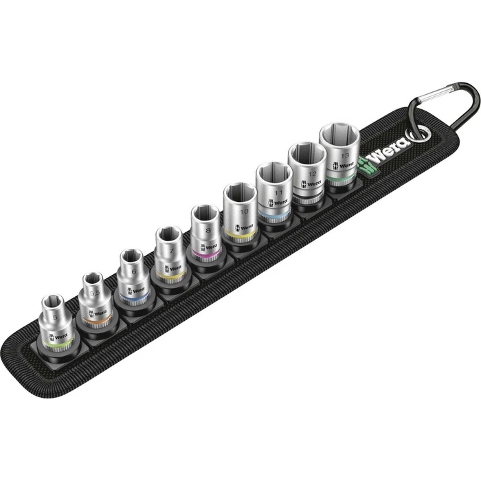 Σετ Καρυδάκια Wera Belt A 4 Zyklop 1/4 socket set