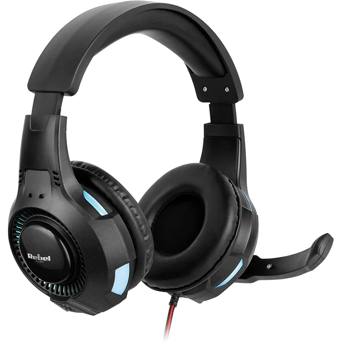 Headset Rebel GH-20 Wired Head-band Gaming USB Type-A Black