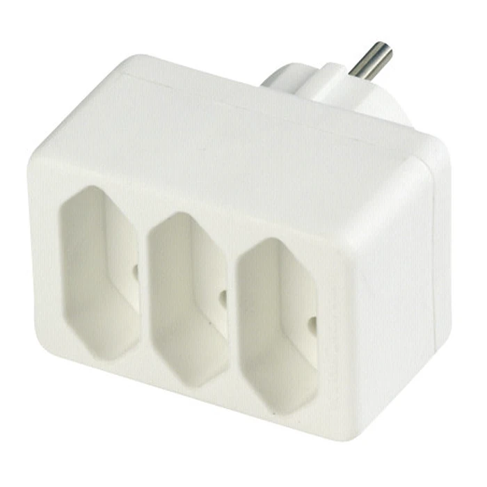 Ταφ REV Euro-Dreifold Plug white