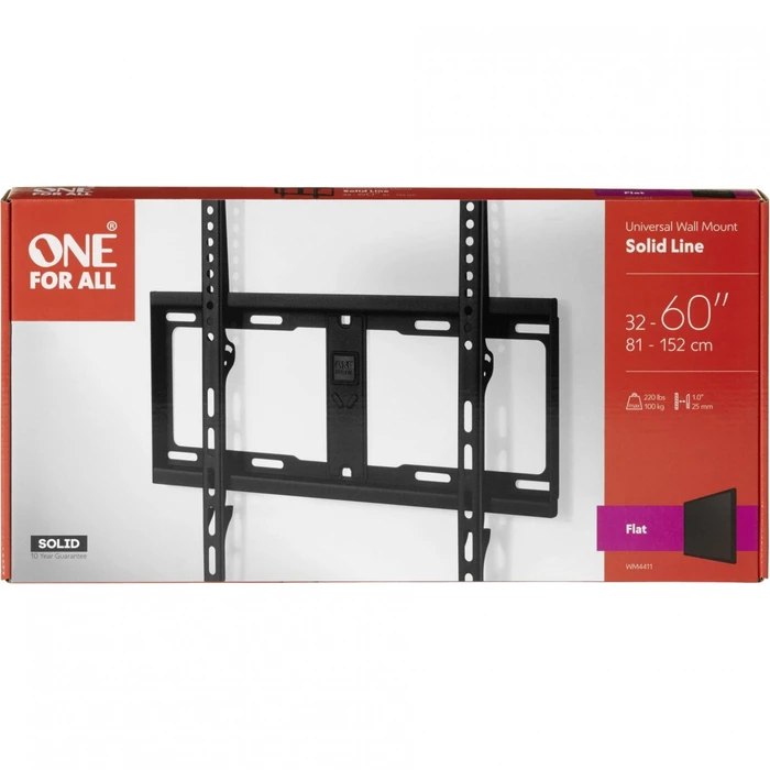 Βάση Τηλεόρασης One for All Wall 60 Solid Flat