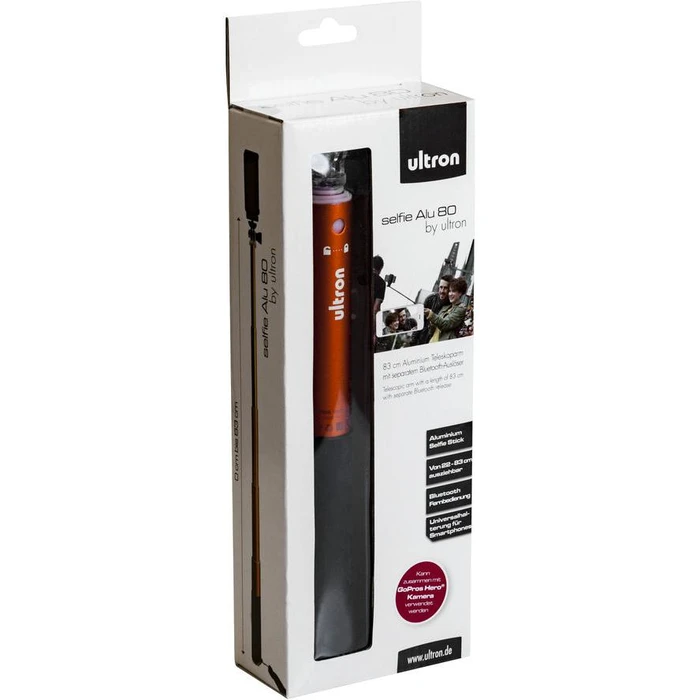 Selfie Stick ultron Alu 80 gold/orange