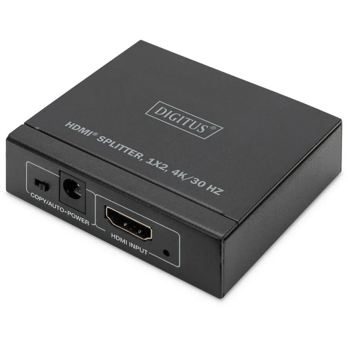 HDMI Splitter Digitus 1x2 4K/30Hz Black