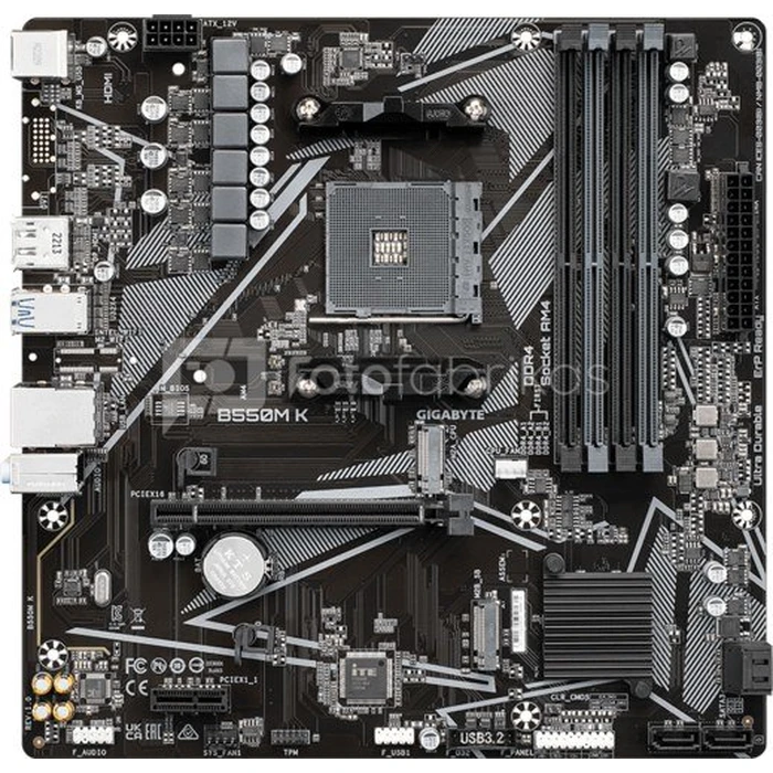 Μητρική Κάρτα Gigabyte B550M K - 1.0 - micro ATX - Socket AM4 - AMD B550