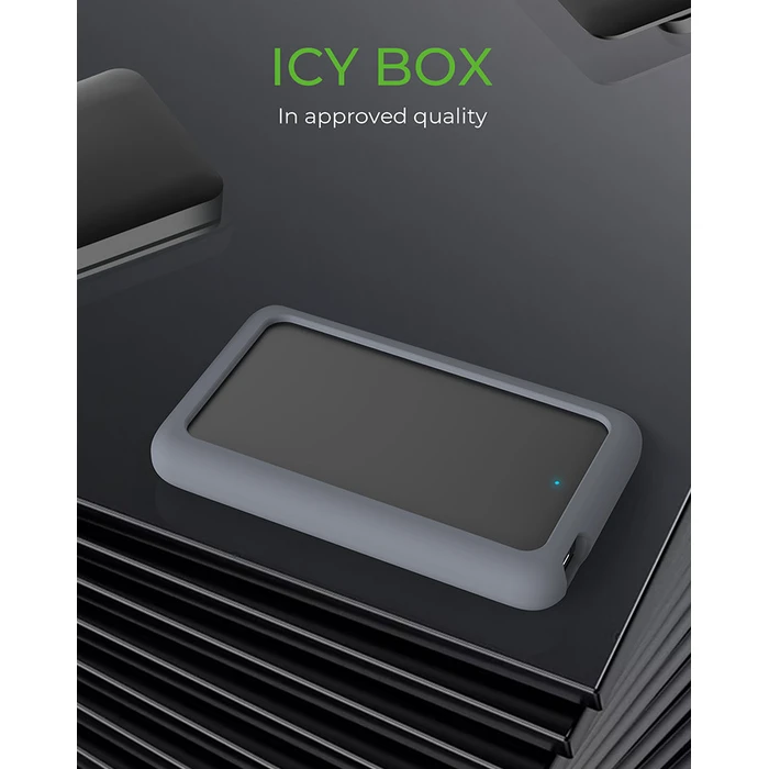 Θήκη Για Σκληρούς Δίσκος 2,5" IcyBox to USB 3.2 (Gen2) Type