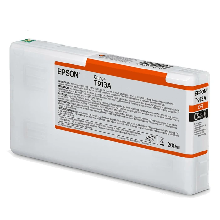 Μελάνι Epson orange T 913 200 ml T 913A