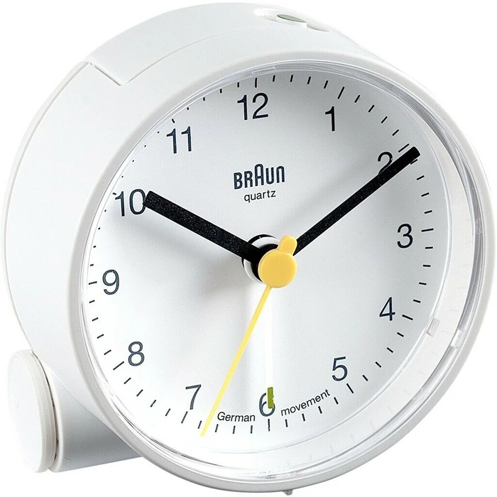 Ρολόι Ξυπνητήρι Braun BNC 001 WH white