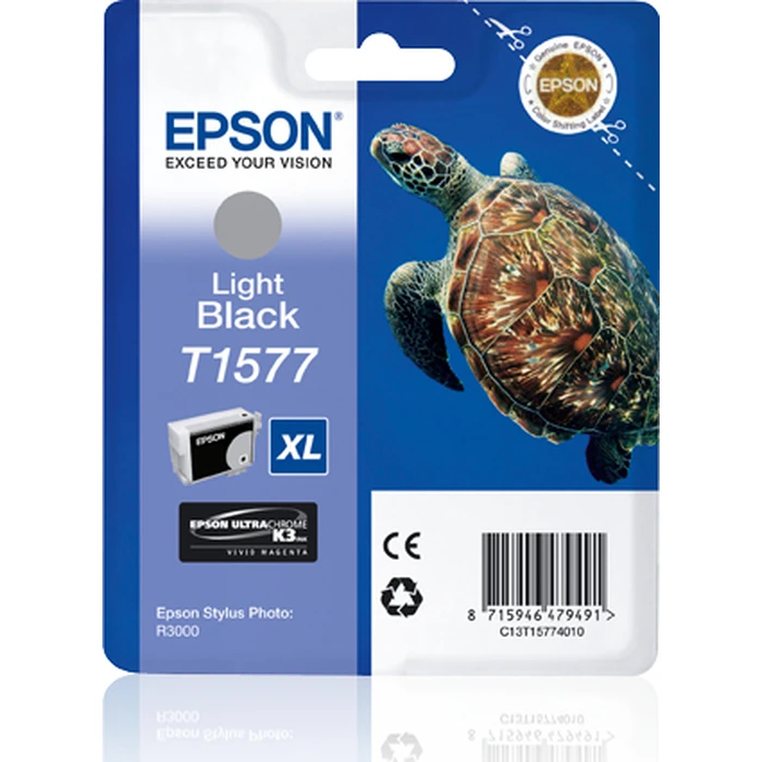 Μελάνι Epson light black T 157 T 1577